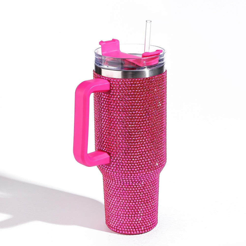 PINK GLITTER DRIP Tumbler Boot -fits 20-40oz NEW!