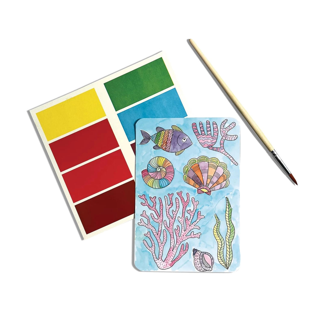 Scenic Hues D.I.Y. Watercolor Kit - Ocean Paradise