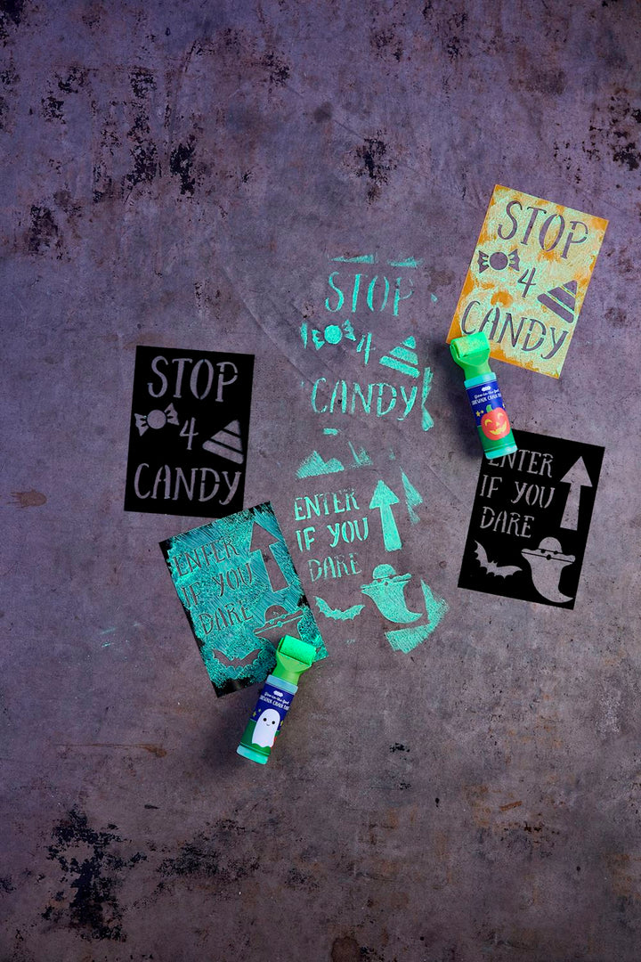 Halloween Glow Chalk Set by Mud Pie