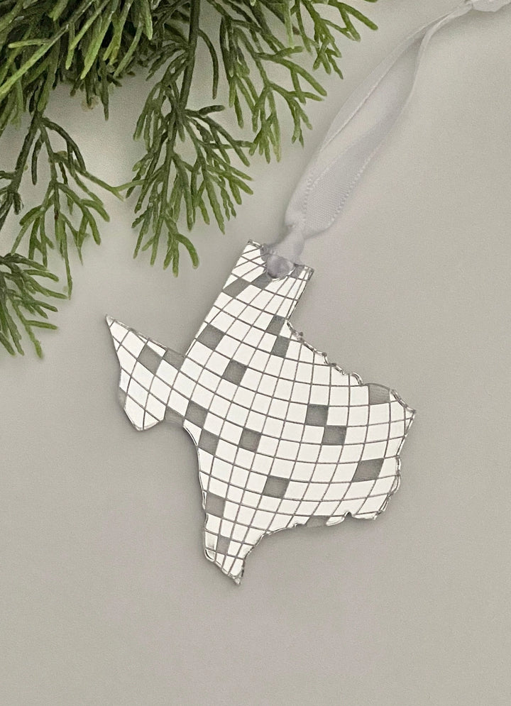 Disco Mirror State Ornaments - All States Available