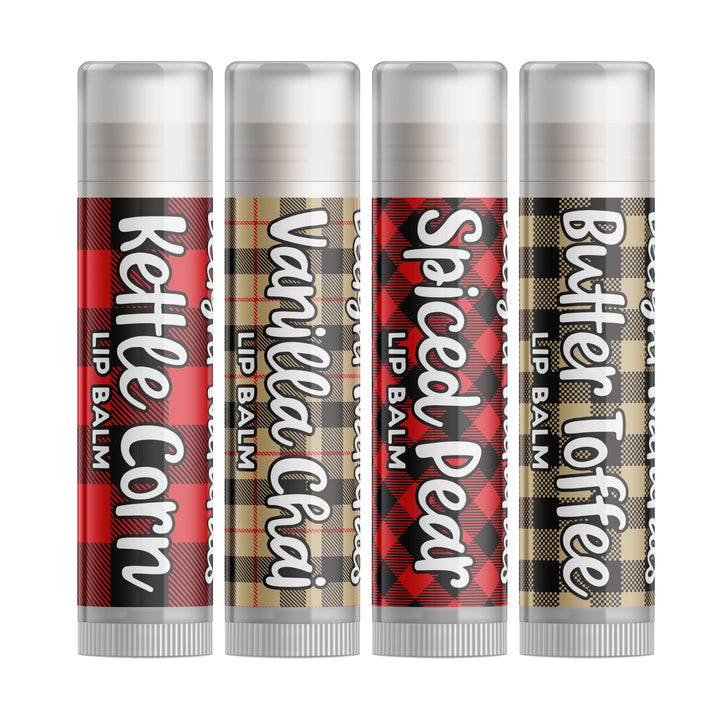 Fall Flannels Lip Balm Set