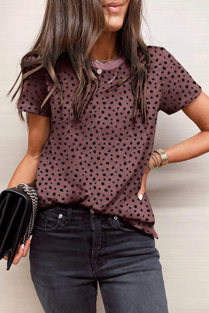 Spotty Dot T-Shirt - Choice of Colors