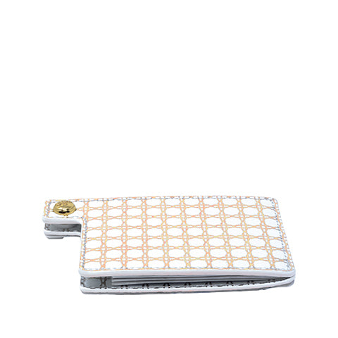 Expandable Phone Pocket by Lilly Pulitzer - Gold Metallic Caning