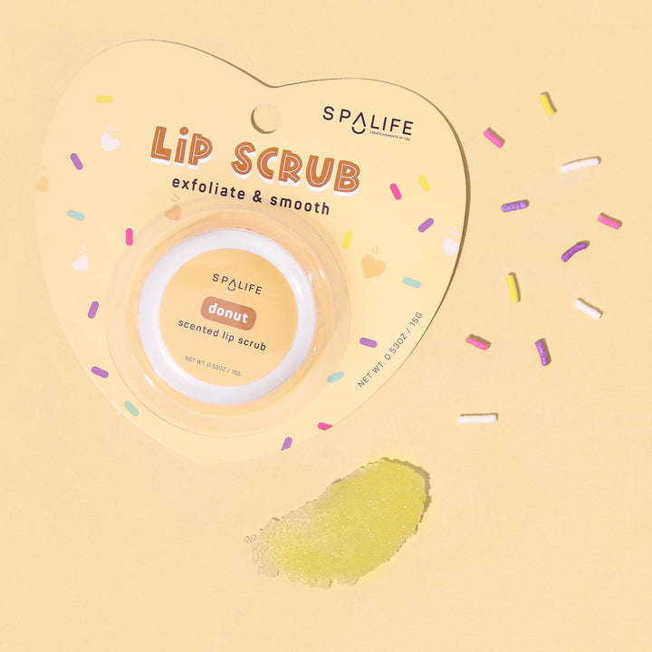 Exfoliate & Smooth Donut Lip Scrub