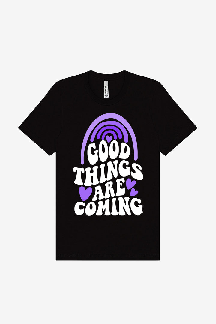 'Good Things Are Coming' Graphic Tee: Prep Obsessed x Weather With Lauren