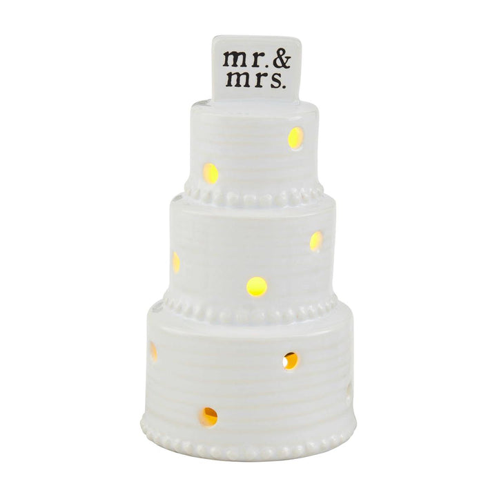 Wedding Cake Light-Up & Sound Sitter by Mud Pie