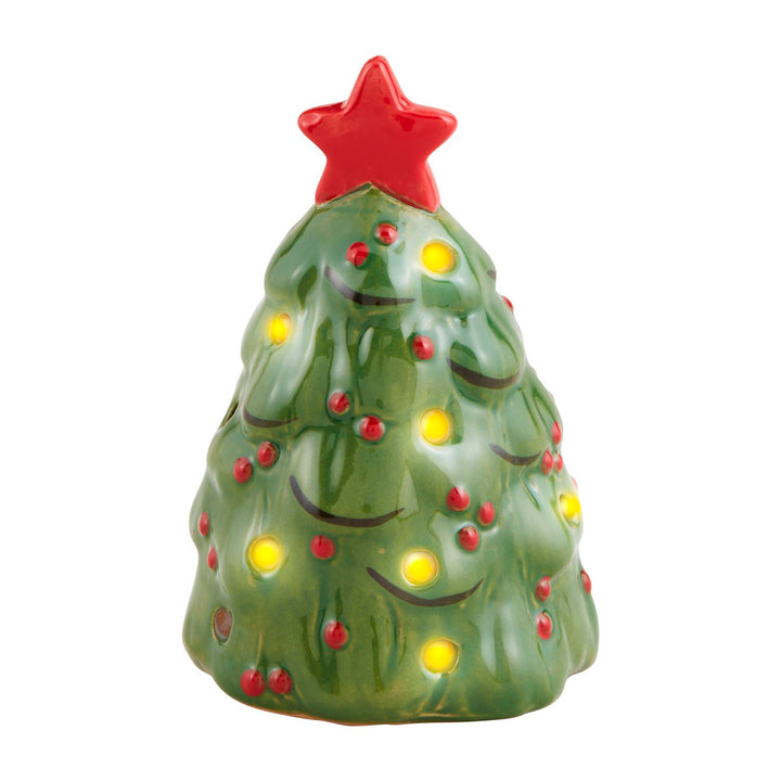 Light-Up Christmas Tree Sitter by Mud Pie