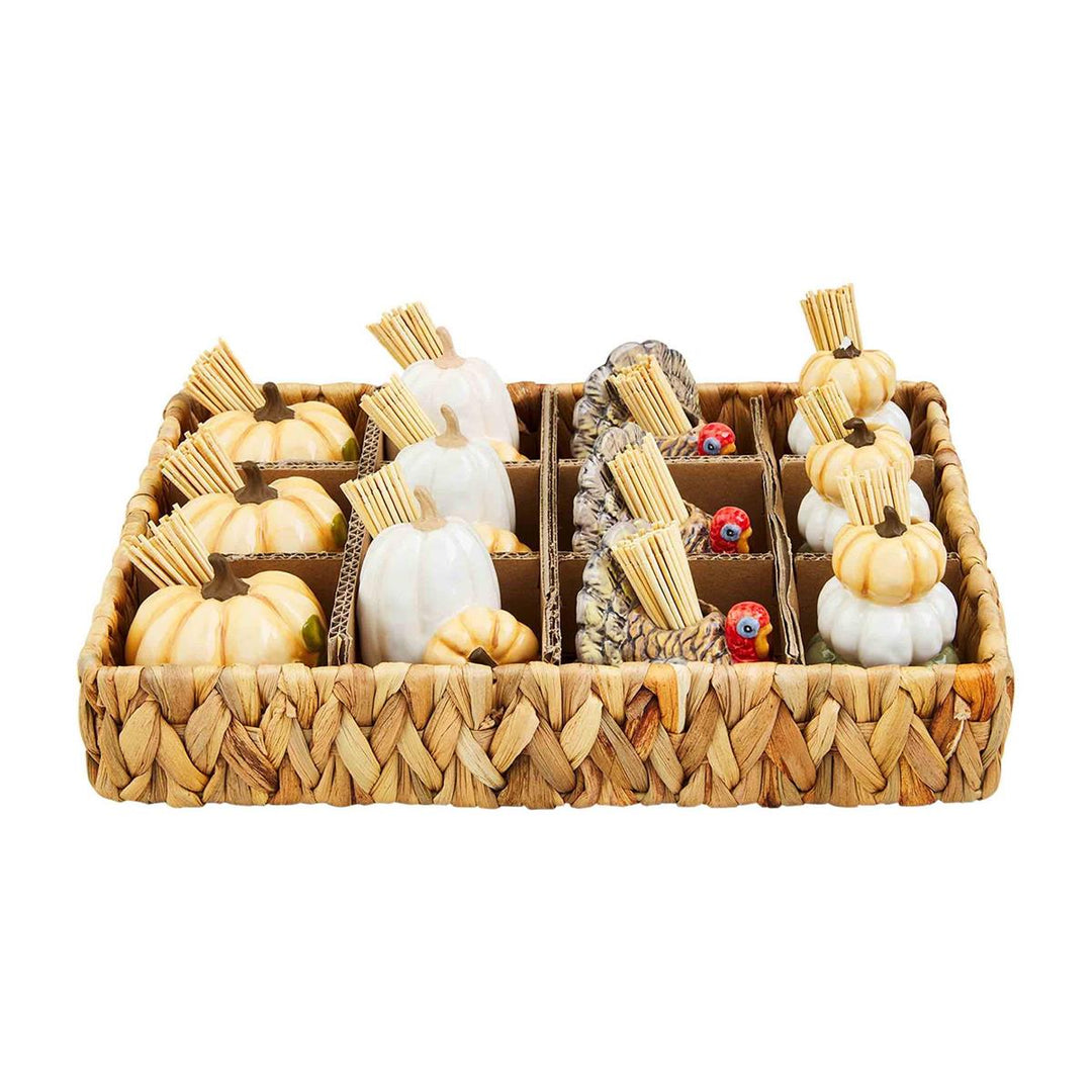 Gather Toothpick Holders by Mud Pie