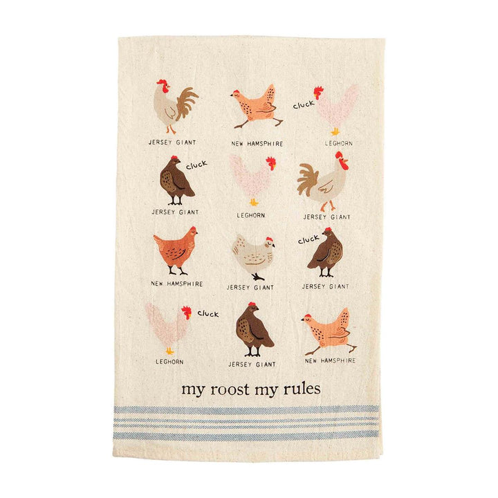 Flour Sack Farm Animal Towels by Mud Pie