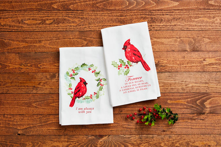 Cardinal Hand Towels by Mud Pie