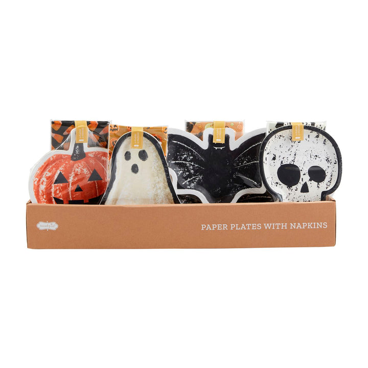 Halloween Paper Plate & Napkin Sets by Mud Pie