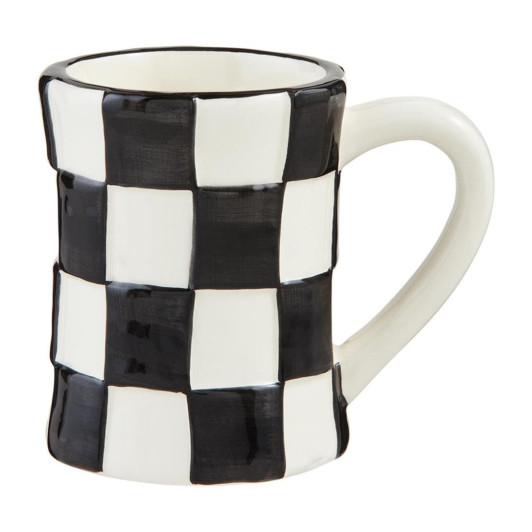 Checkered Mugs by Mud Pie