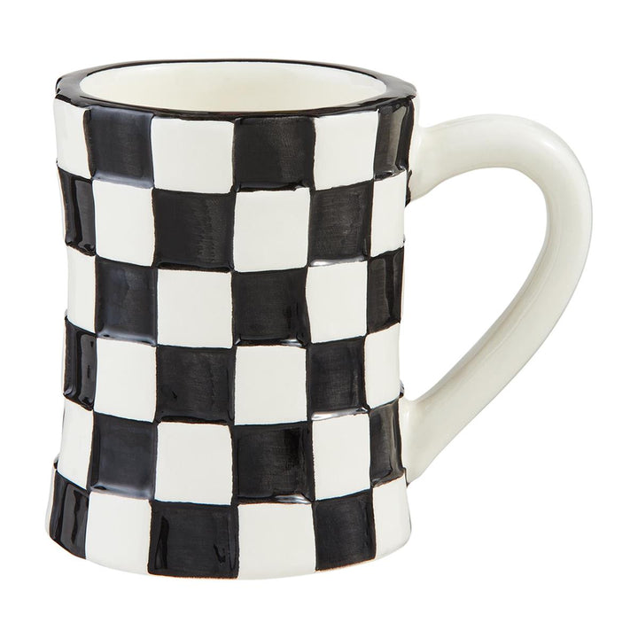 Checkered Mugs by Mud Pie