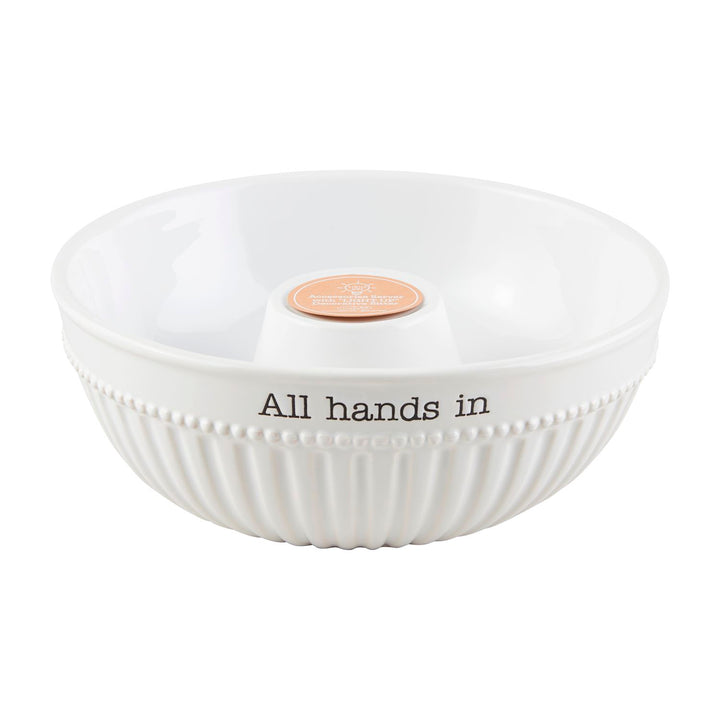 All Hands In Serving Bowl by Mud Pie