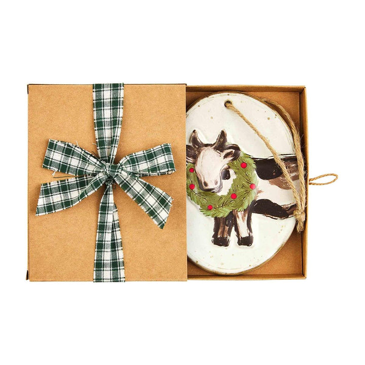 Farm Animal Christmas Ornaments by Mud Pie