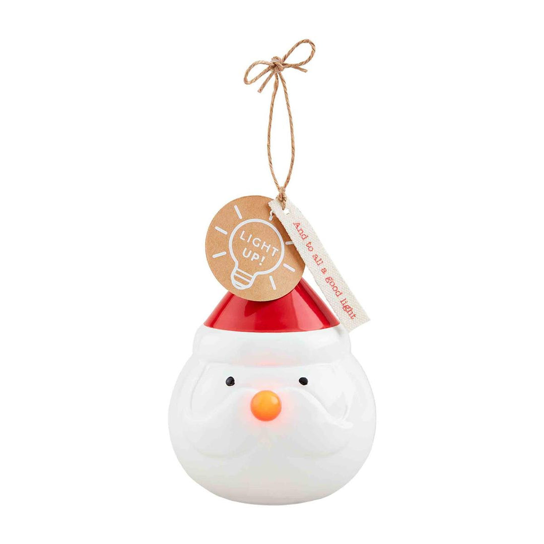 Light-Up Christmas Character Ornaments by Mud Pie