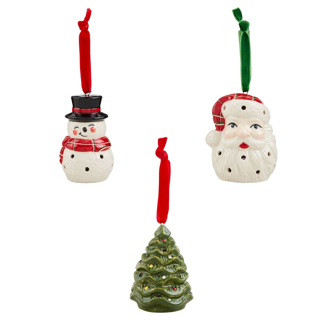 Classic Christmas Light-Up Ornaments by Mud Pie