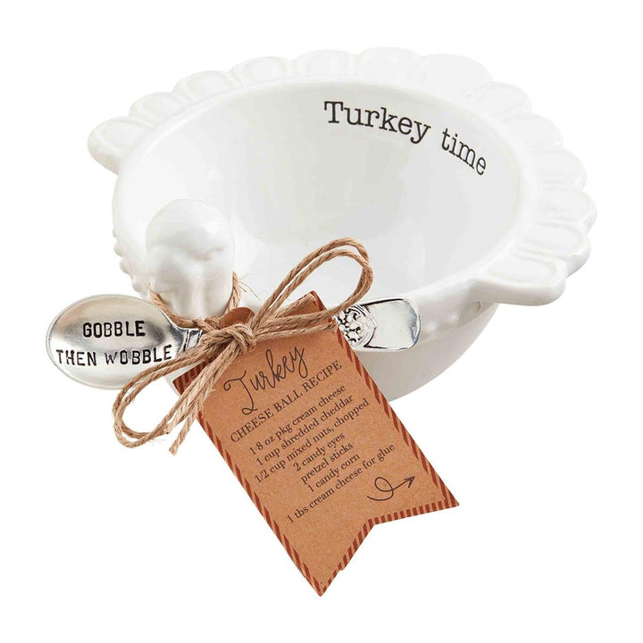 Turkey & Pumpkin Tidbit Sets by Mud Pie