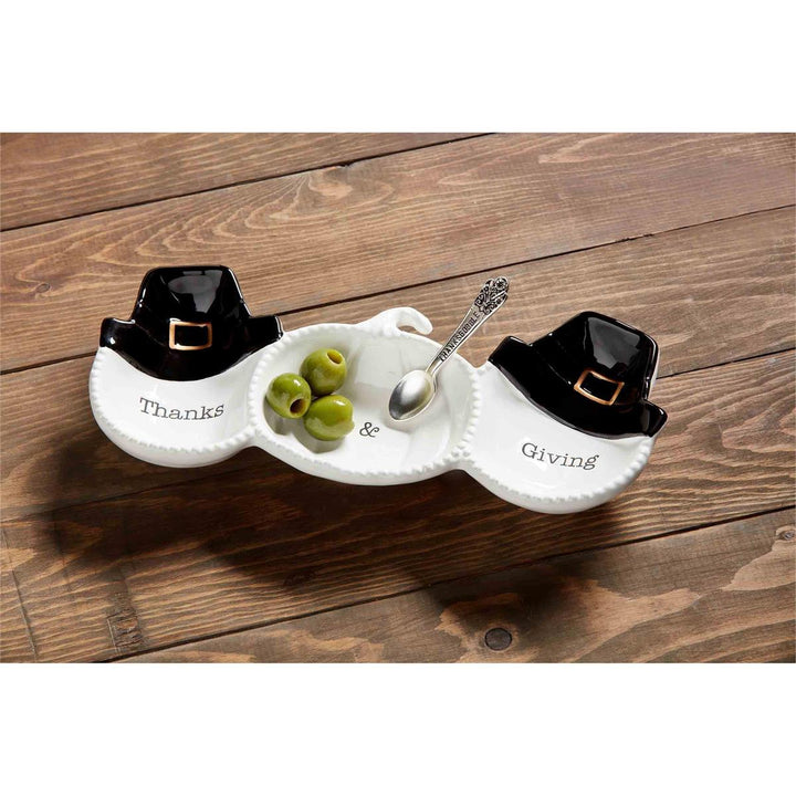 Pilgrim Tidbit Dish Set by Mud Pie