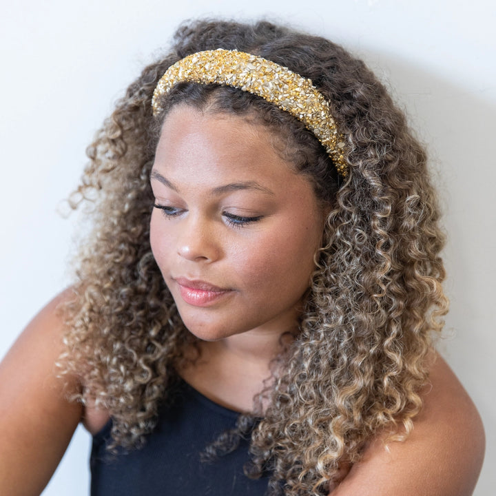 All That Glitters Headband - Gold Hues by Headbands of Hope