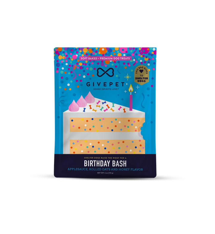 GivePet Dog Treats - Birthday Bash