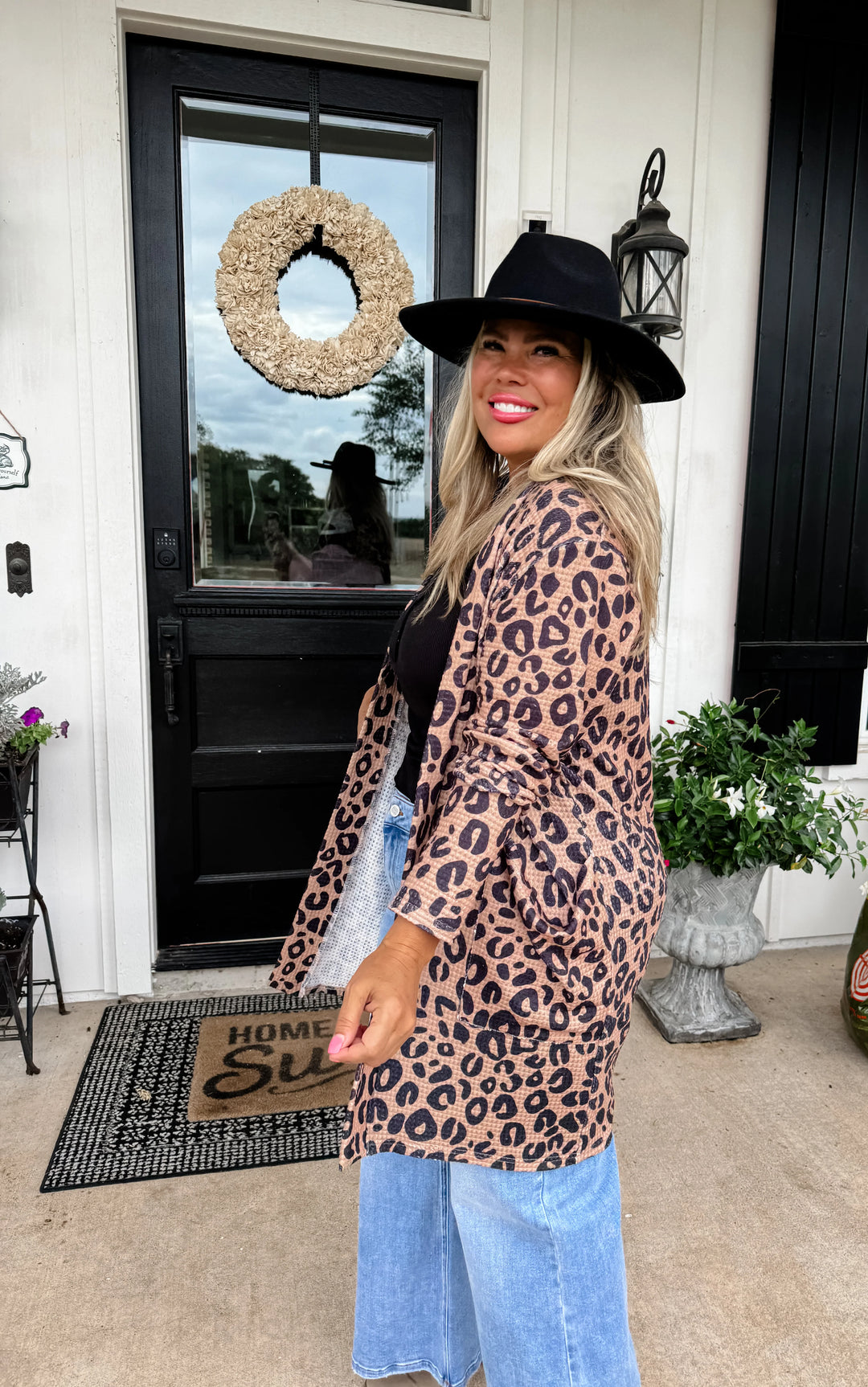 Cheetah Print Lola Cardigan by Blakeley