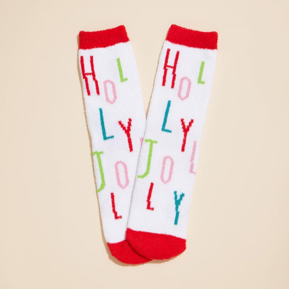 Soft Knit Christmas Socks Gift Set of 4 - Winter Wonderland