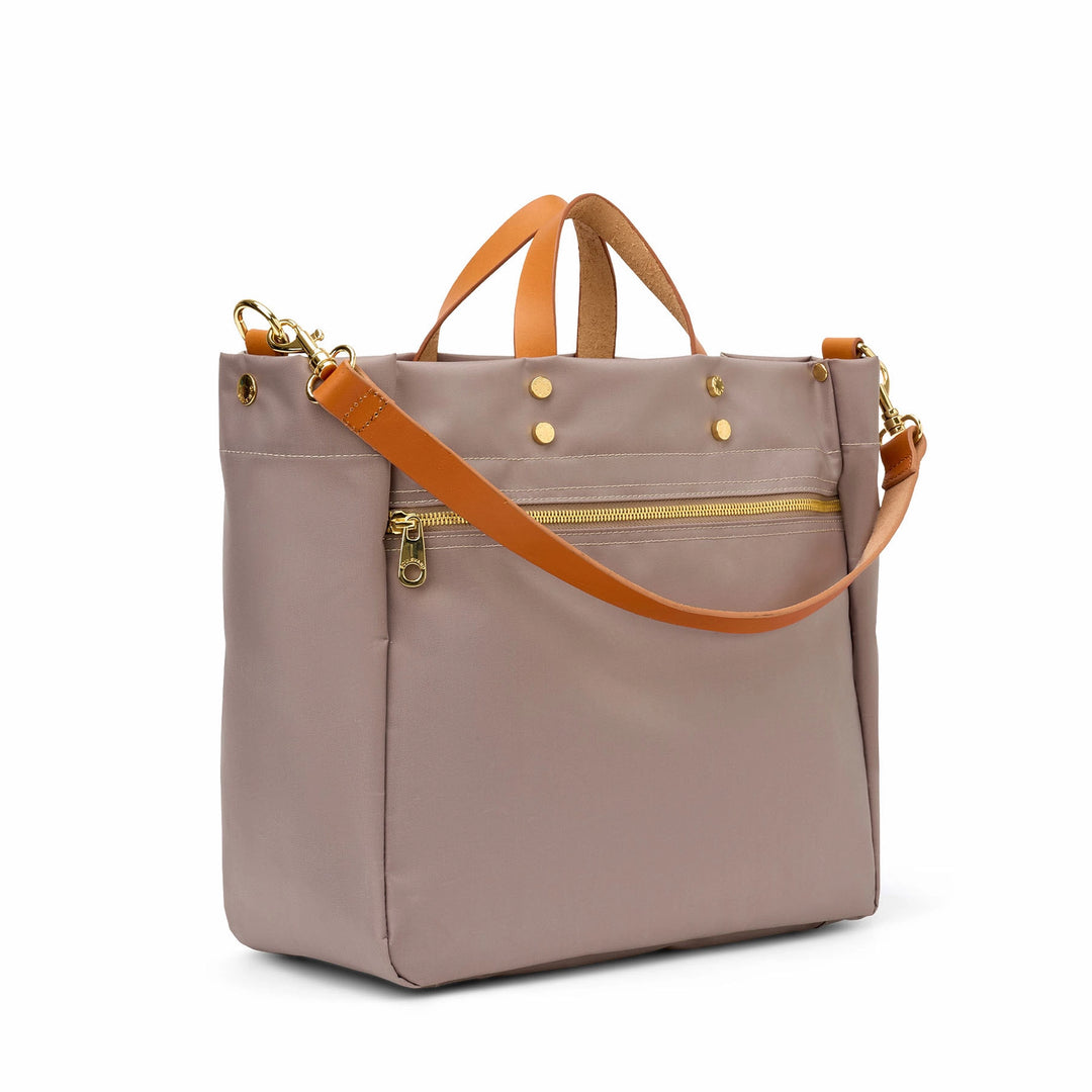 Codie Nylon Tote - Taupe