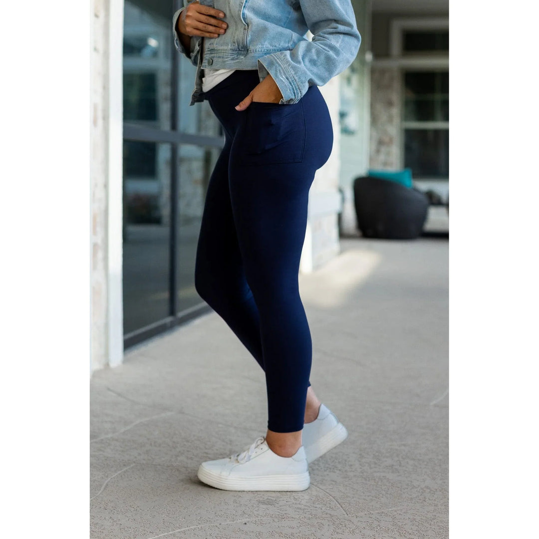 PREORDER: Capri Leggings with Pockets in Nine Colors (Ships Early May)