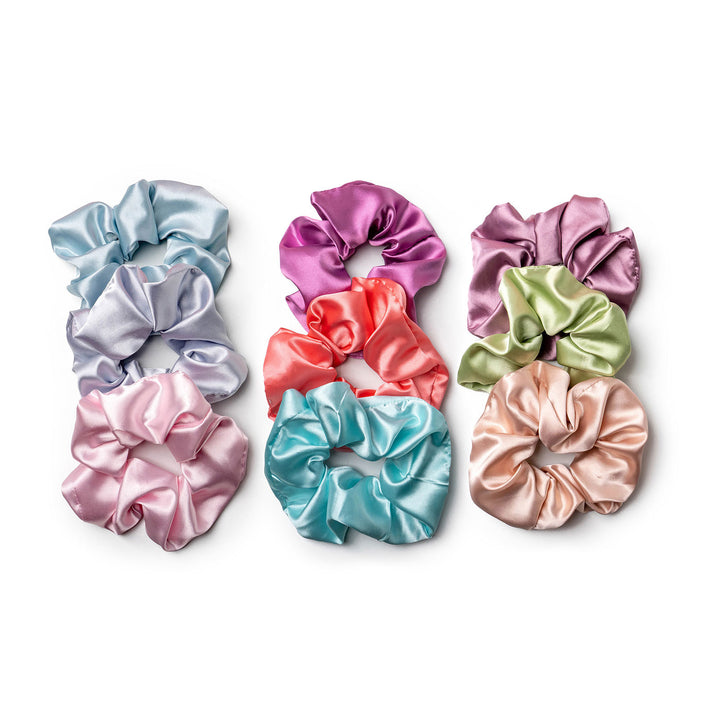 Mane Squeeze Oversized Satin Scrunchies Pack