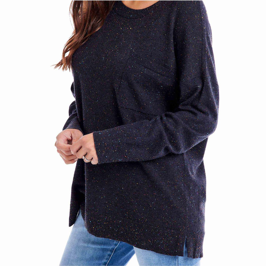 Penn Knit Top by Mud Pie - Black