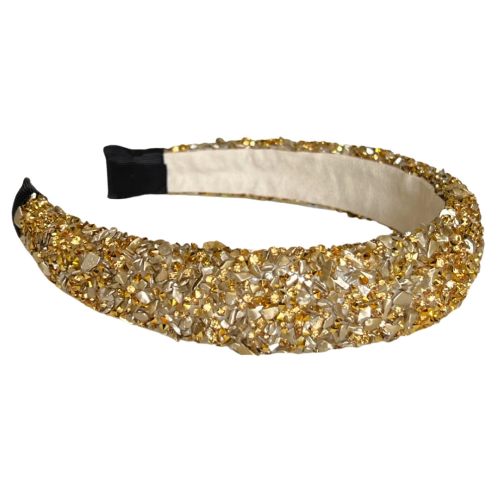 All That Glitters Headband - Gold Hues by Headbands of Hope