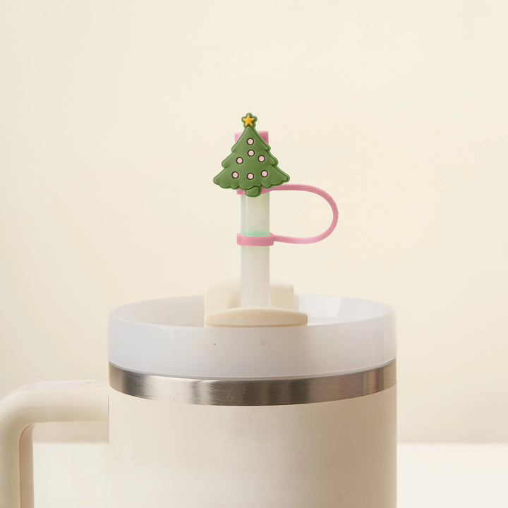 Christmas Straw Topper Set - Naughty or Nice