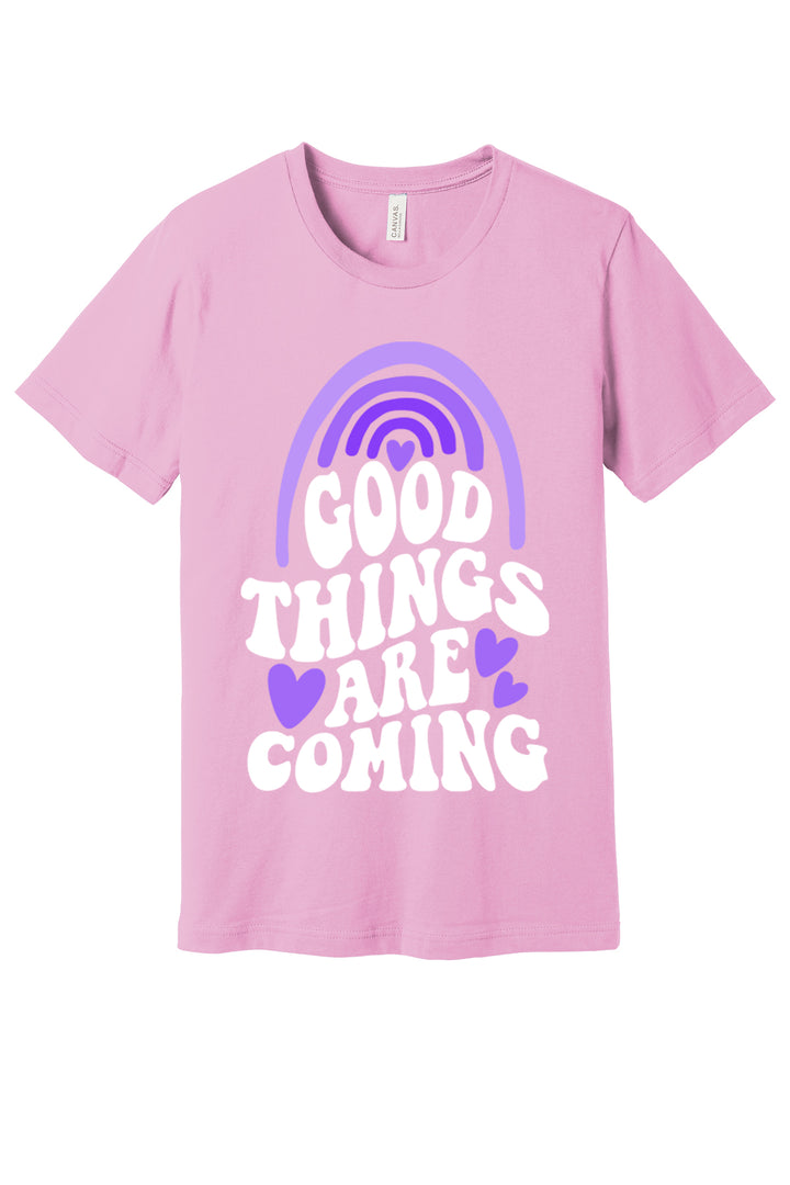 'Good Things Are Coming' Graphic Tee: Prep Obsessed x Weather With Lauren