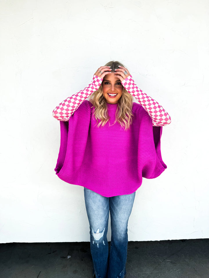 Meg Pullover Poncho by Blakeley