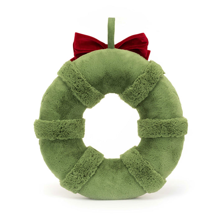 Amuseables Decorated Christmas Wreath by Jellycat