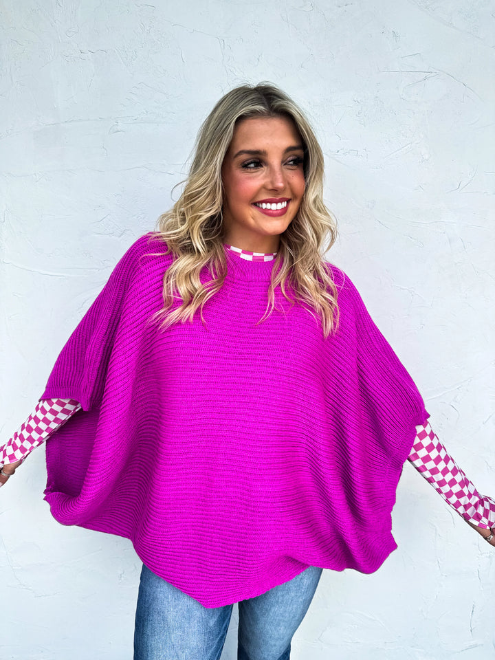 Meg Pullover Poncho by Blakeley