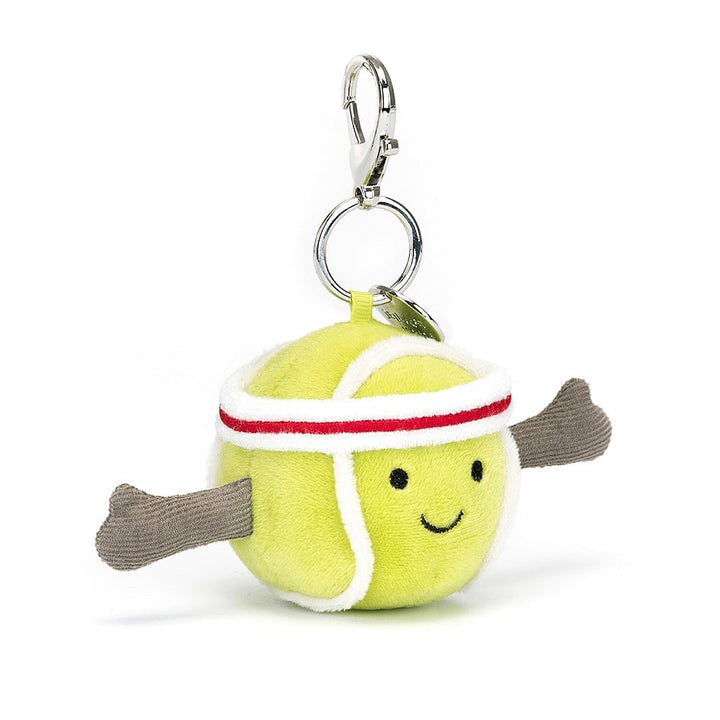 Amuseables Sports Tennis Bag Charm by Jellycat