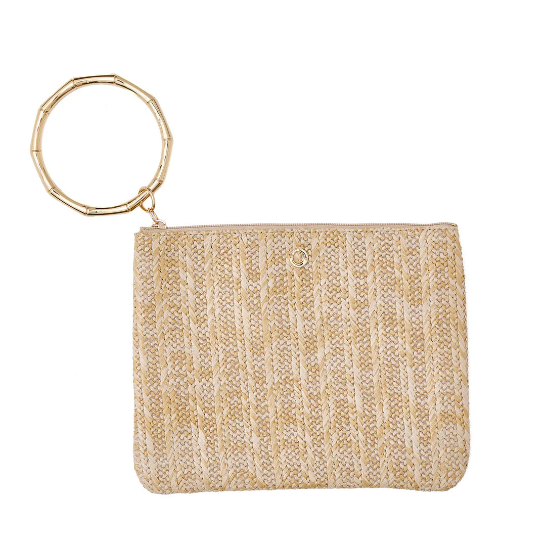 Big O® Bracelet Pouch - On The Beach Raffia by O-Venture