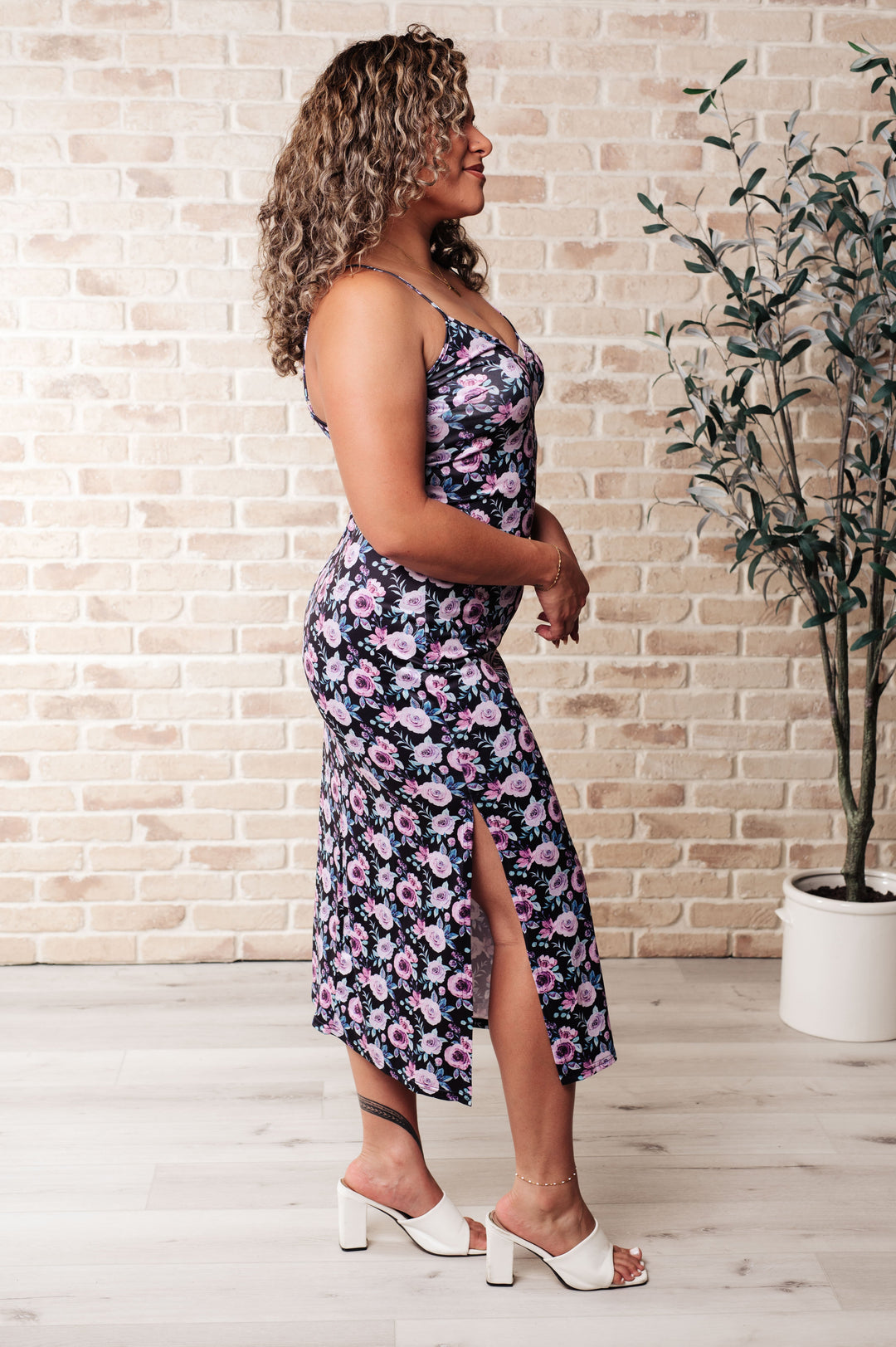 Brooklyn Bodycon Dress in Floral (Ships in 2-3 Weeks)