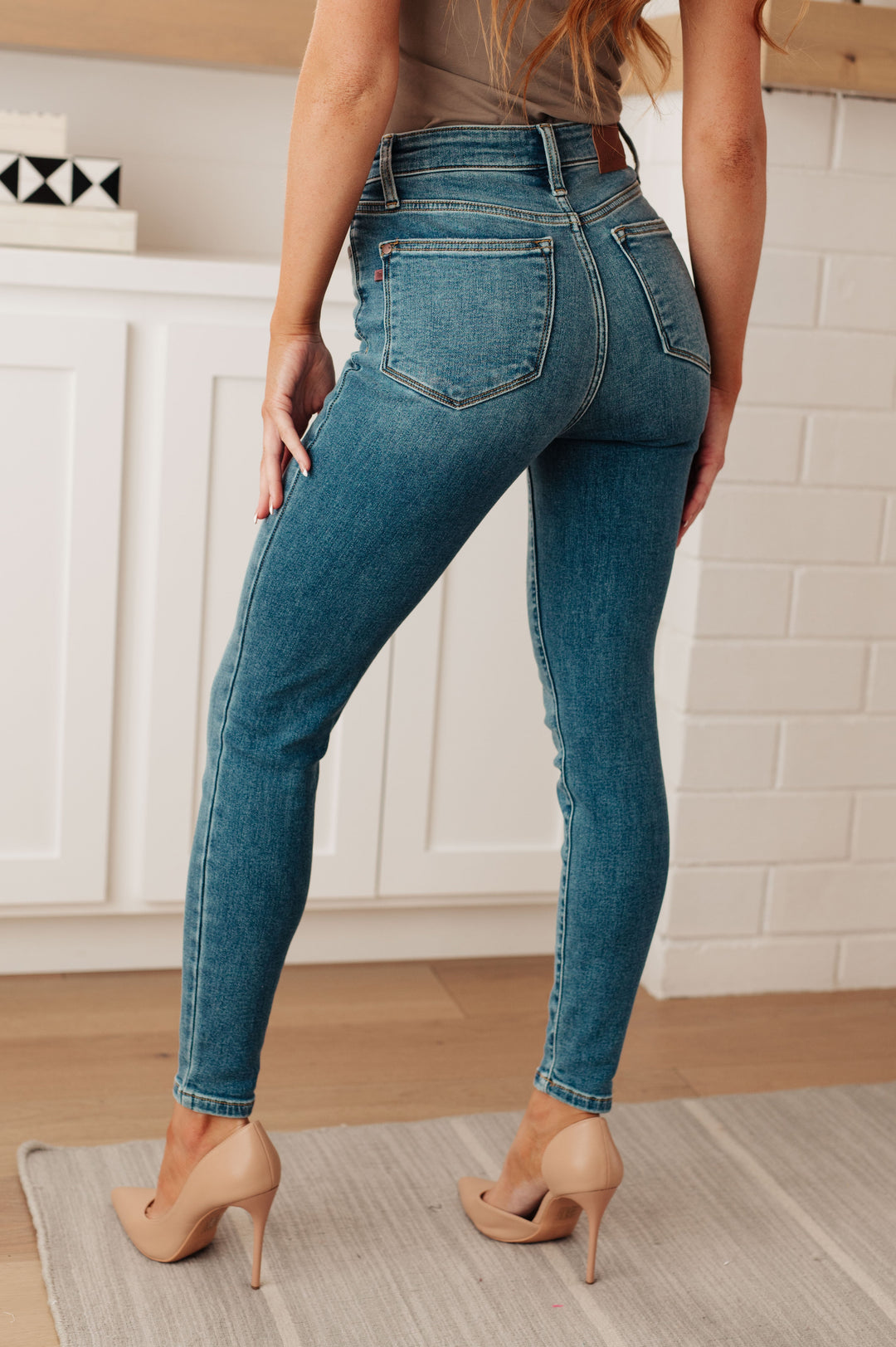 Bryant High Rise Thermal Skinny Jean by Judy Blue