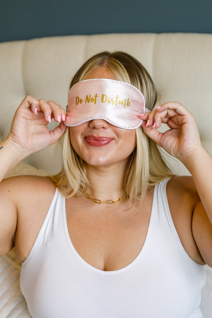 Do Not Disturb Sleep Mask (Ships in 1-2 Weeks)