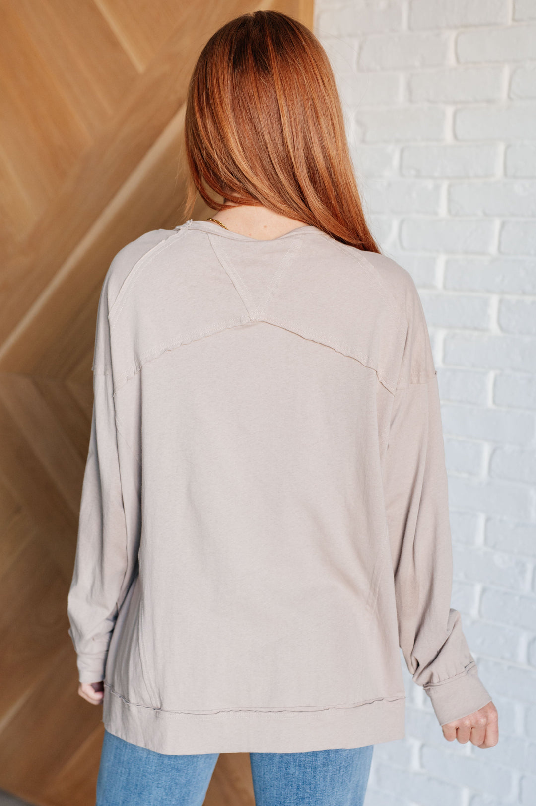 Feels Right Long Sleeve Top - 12/3