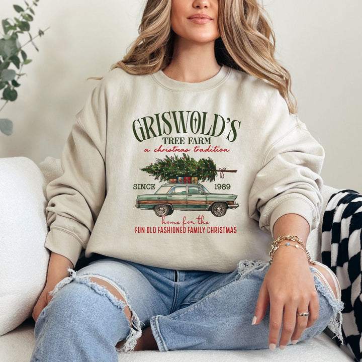 Griswold's Tree Farm Graphic Sweatshirt (Ships in 1-2 Weeks)