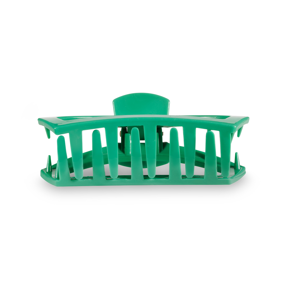 Medium Teleties Open Claw Clip - Green Come True