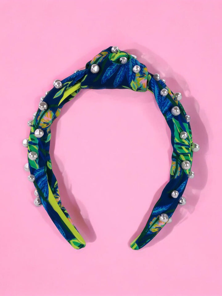 The Hottest Spot Embellished Slim Knot Headband by Lilly Pulitzer