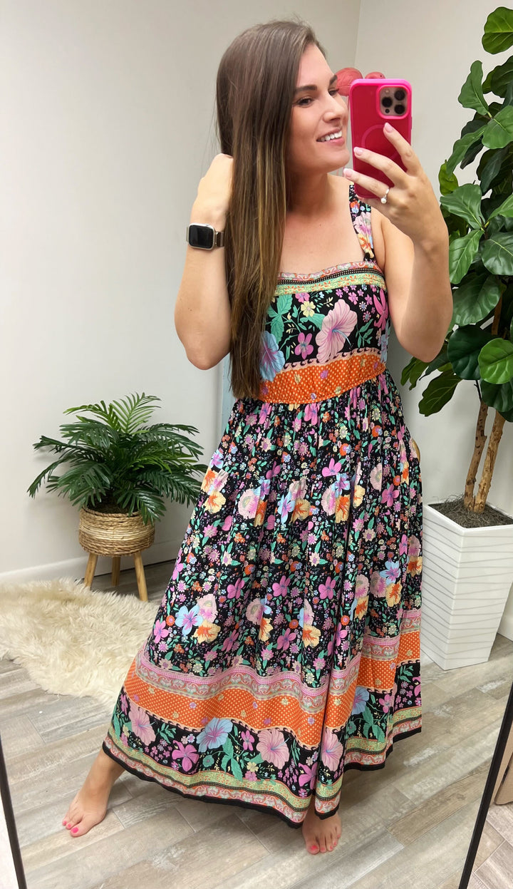 You Can Count On It Floral Summer Dress