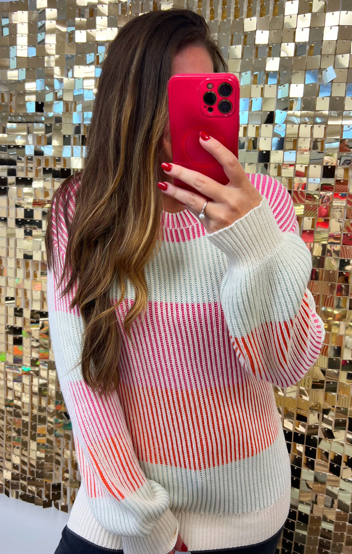 Lori Striped Sweater (Ships in 1-2 Weeks)