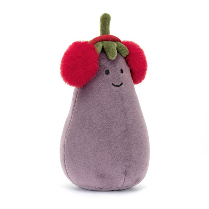 Toastie Vivacious Red Eggplant by Jellycat