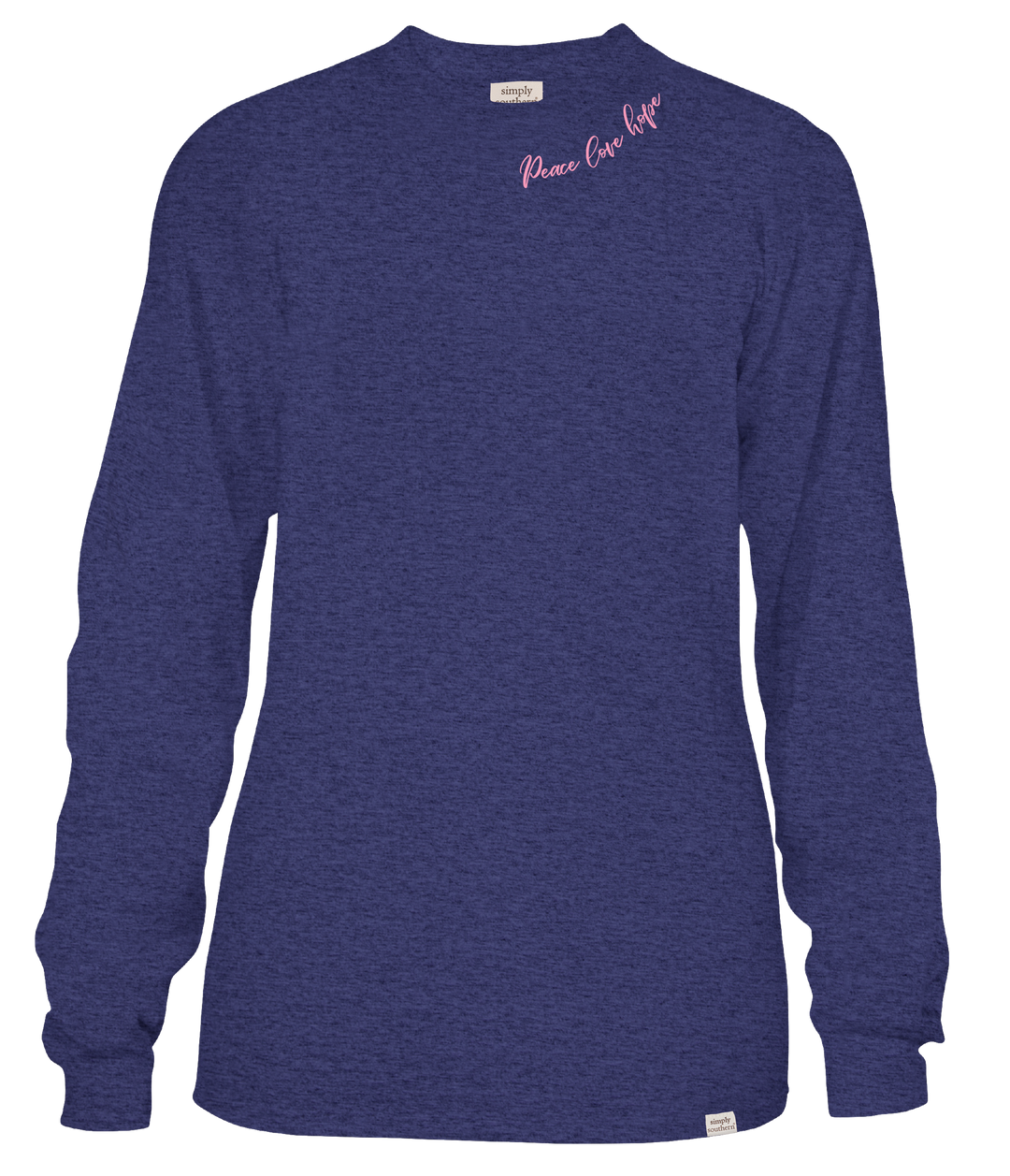 'Think Pink' Long Sleeve Tee by Simply Southern